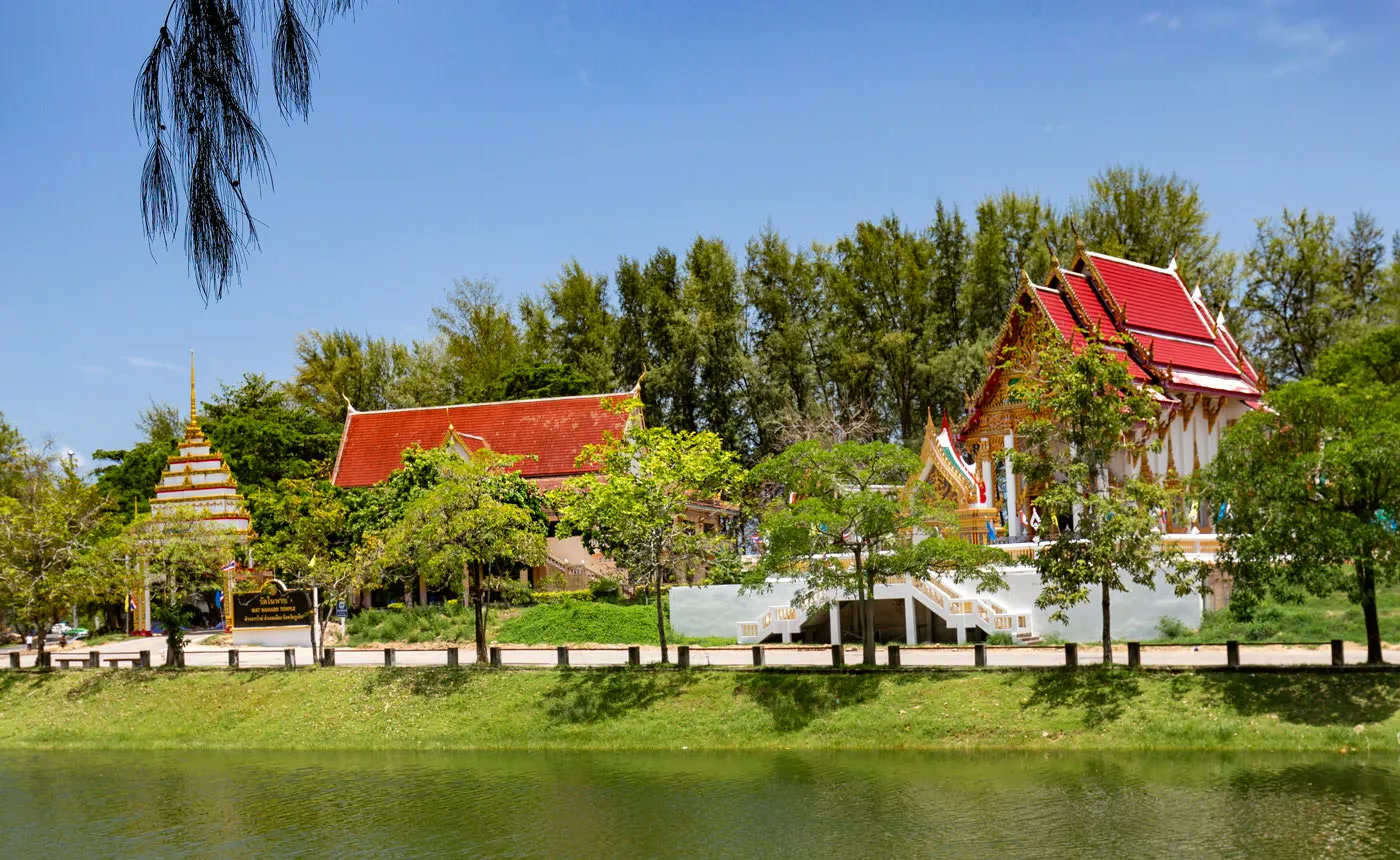 Wat Nai Harn & the lake, Phuket
